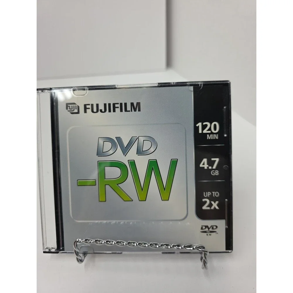 Fujifilm DVD Discs Lot Of 4 DVD-RW DVDs 120 Min 4.7GB Jewel Cases💿
